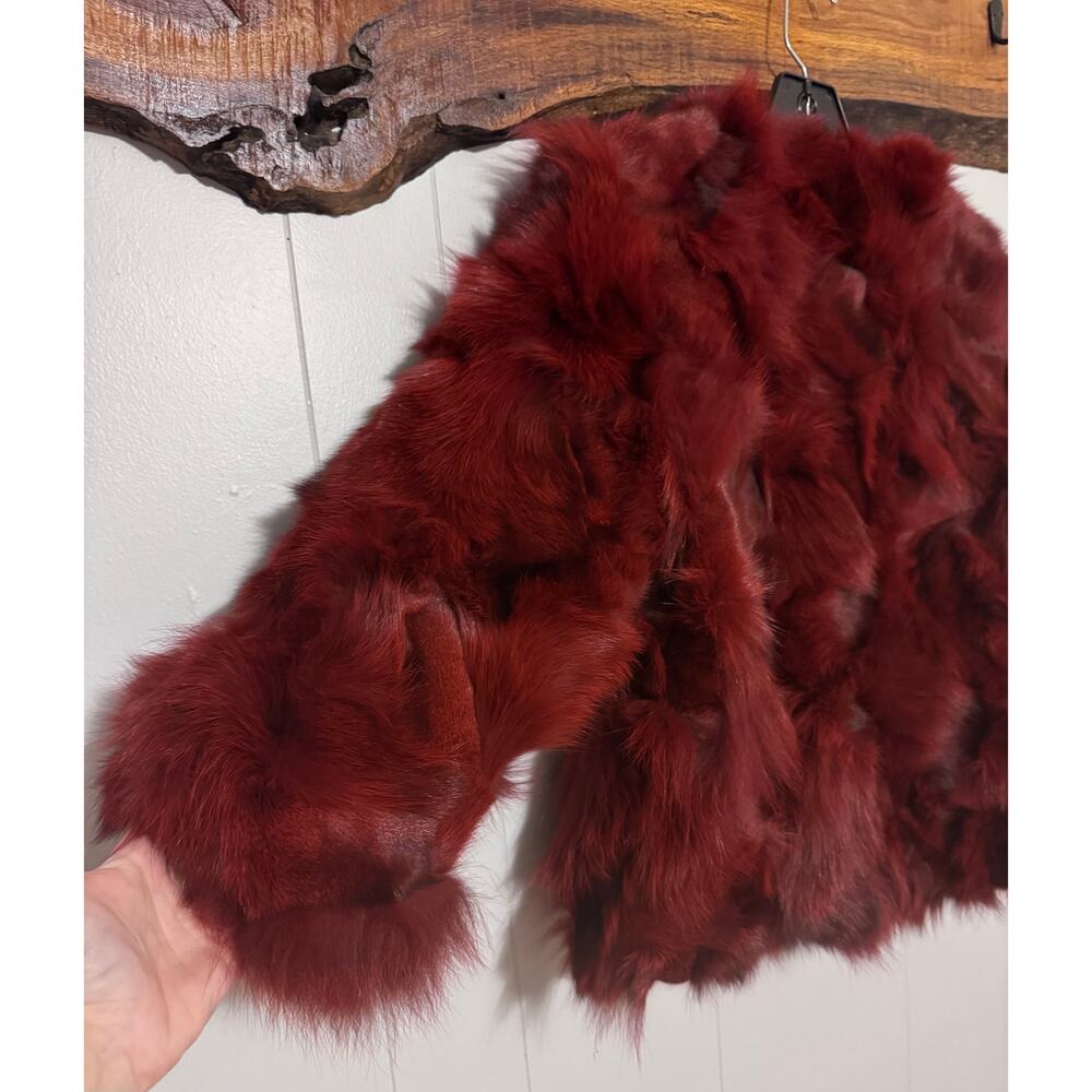 NWT Rebecca Minkoff Jocelyn Fox Fur Coat Size S - Picture 3 of 13